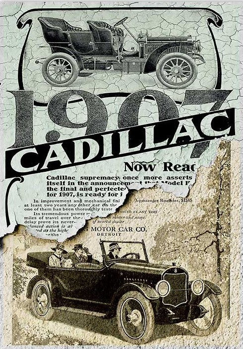Paper Designs Cadillac