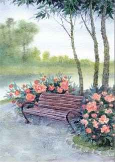 Paper Designs Park Bench