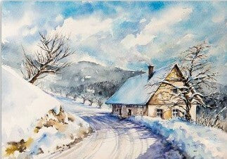 Paper Designs Winter Cabin