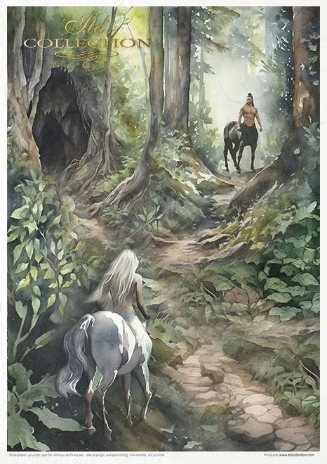 ITD Collection Rice paper Pack Mysterious Creatures