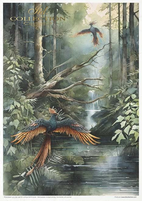 ITD Collection Rice paper Pack Mysterious Creatures
