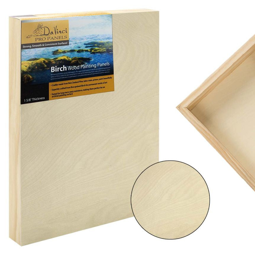 Da Vinci Pro Birch Wood Panel 6x8
