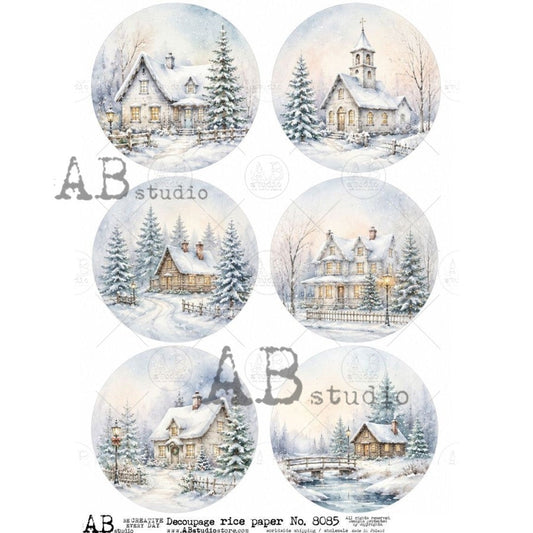 Decoupage rice paper A4 ID-8085