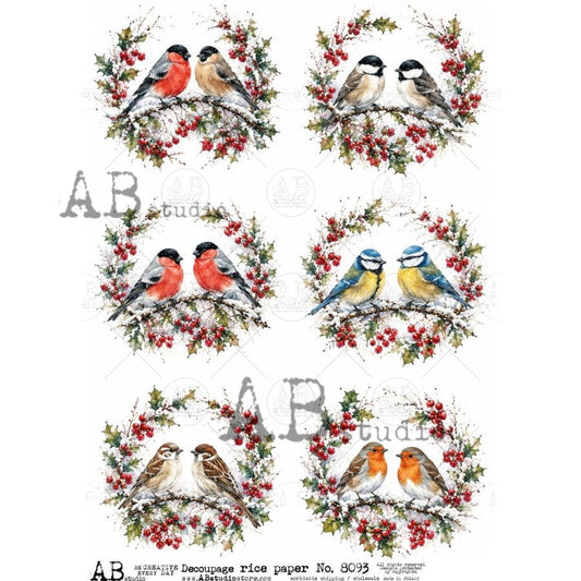 Decoupage rice paper A4 ID-8093