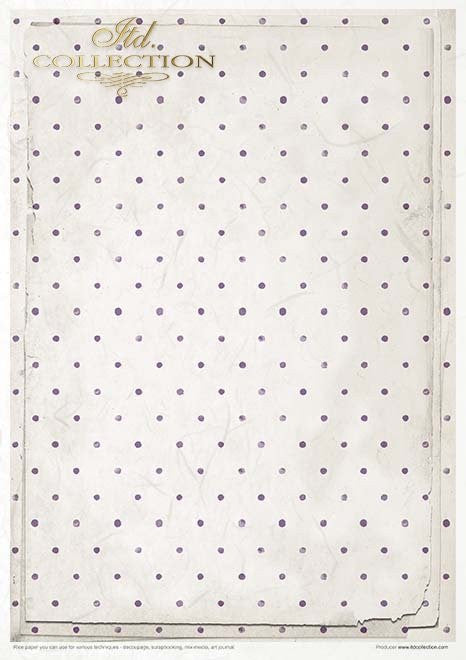 ITD Collection Provence Scented with Lavender 11 Pack Rice Paper