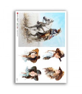 Cowboy and Cowgirl Western Collection