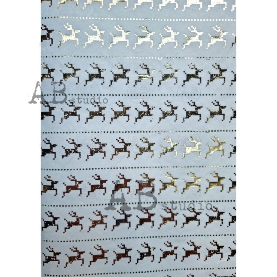 Gilded decoupage paper A4 No.0088 (1088)