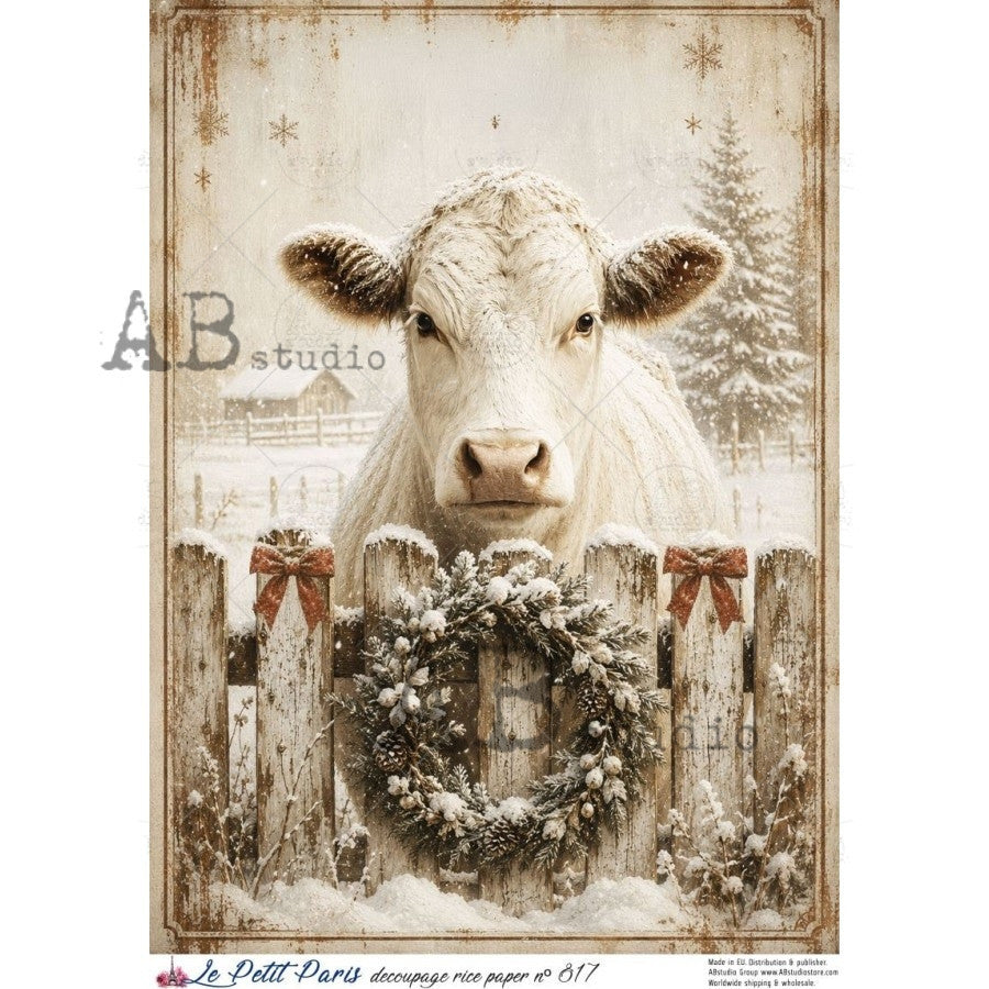 Le Petit Paris decoupage rice paper no 814