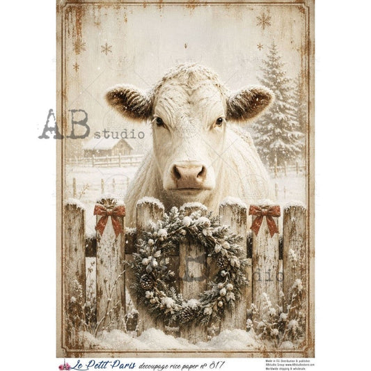 Le Petit Paris decoupage rice paper no 814