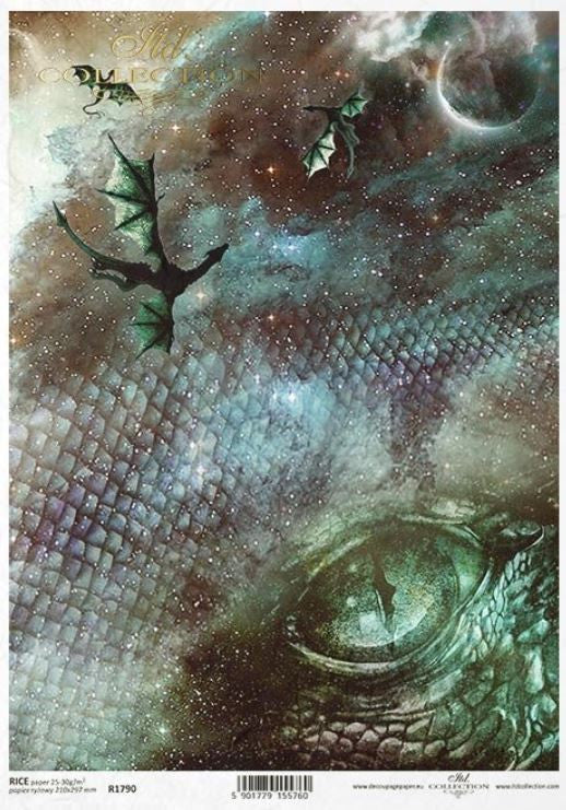 ITD Collection Dragon Face Eye