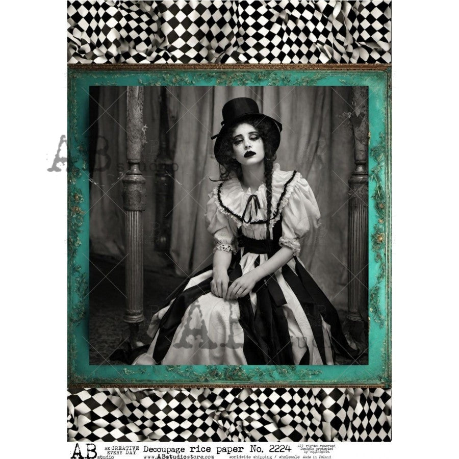 AB Studios Mime on Stage A4 Rice Paper
